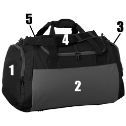 Tasche Sponsordruck einfarbig bis 30 cm