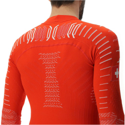 UYN Natyon 3.0 Schweiz langarm Ski-Funktionsshirt