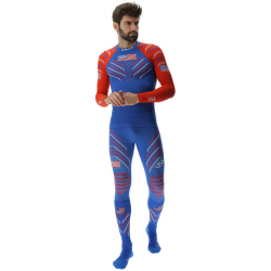 UYN Natyon 3.0 USA langarm Ski-Funktionsshirt