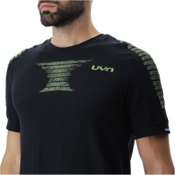 UYN Padel Series Smash kurzarm Padel Tennisshirt Herren