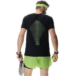 UYN Padel Series Smash kurzarm Padel Tennisshirt Herren