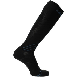 UYN Ski One Comfort Fit Skisocken Herren X017 - black-blue poseidon 35-38