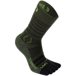 UYN Trekking Five Wandersocken Herren E199 - military-black 35-38