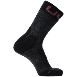 UYN One All Season Trekkingsocken Damen B223 - black-purple 35-36