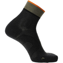 UYN One Cool Low Cut Trekkingsocken Herren G043 - anthracite-green 35-38