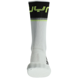 UYN Cycling One Light Fahrradsocken Herren W030 - white-black 45-47