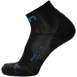 UYN Runners Laufsocken Herren X017 - black-blue poseidon...