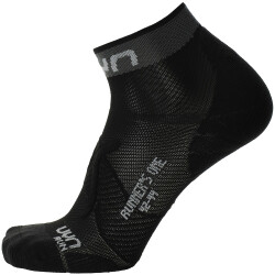 UYN Runners Laufsocken Herren B052 - black-grey 35-38