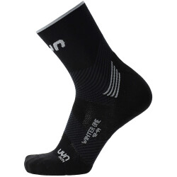 UYN Run Winter Laufsocken Herren B119 - black-white 35-38