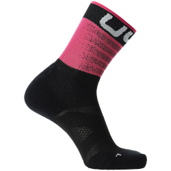 UYN Padel Tennissocken Damen B093 - black-pink 35-36