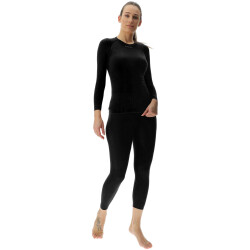 UYN Energyon Biotech langarm Funktionsshirt Damen B000 - black XS