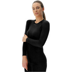 UYN Energyon Biotech langarm Funktionsshirt Damen B000 - black XS