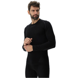 UYN Evolutyon Biotech langarm Funktionsshirt Herren B000 - black L/XL