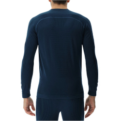 UYN Evolutyon Biotech langarm Funktionsshirt Herren K662 - blue poseidon XXL
