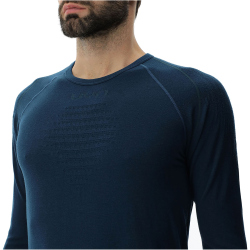 UYN Evolutyon Biotech langarm Funktionsshirt Herren K662 - blue poseidon XXL