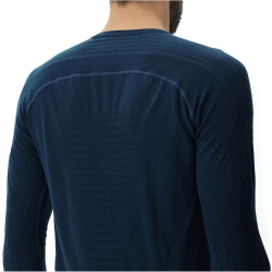 UYN Evolutyon Biotech langarm Funktionsshirt Herren K662 - blue poseidon XXL
