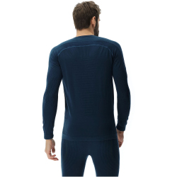 UYN Evolutyon Biotech langarm Funktionsshirt Herren K662 - blue poseidon XXL