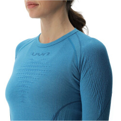 UYN Evolutyon Biotech langarm Funktionsshirt Damen Q069 - thaitian tide S/M