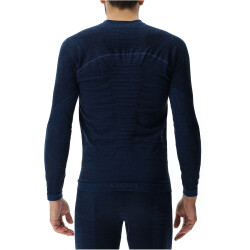 UYN Fusyon Biotech langarm Funktionsshirt Herren K662 - blue poseidon S/M