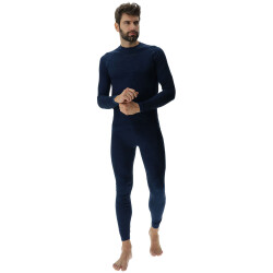 UYN Fusyon Biotech langarm Funktionsshirt Herren K662 - blue poseidon S/M