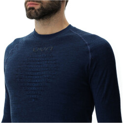 UYN Fusyon Biotech langarm Funktionsshirt Herren K662 - blue poseidon S/M