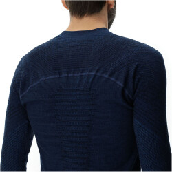 UYN Fusyon Biotech langarm Funktionsshirt Herren K662 - blue poseidon S/M