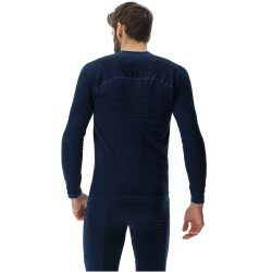 UYN Fusyon Biotech langarm Funktionsshirt Herren K662 - blue poseidon S/M