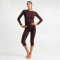 UYN Fusyon Biotech 3/4 Funktionsunterhose Damen R789 - windsor wine L/XL