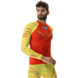 UYN Natyon 3.0 langarm Ski-Funktionsshirt T046 - spain XS