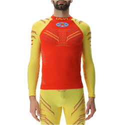 UYN Natyon 3.0 langarm Ski-Funktionsshirt T046 - spain S/M