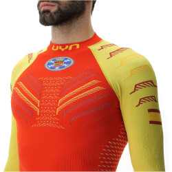 UYN Natyon 3.0 langarm Ski-Funktionsshirt T046 - spain S/M