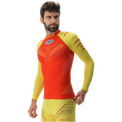 UYN Natyon 3.0 langarm Ski-Funktionsshirt T046 - spain S/M