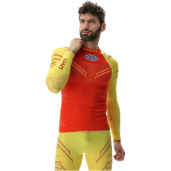 UYN Natyon 3.0 langarm Ski-Funktionsshirt T046 - spain S/M