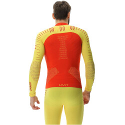 UYN Natyon 3.0 langarm Ski-Funktionsshirt T046 - spain S/M