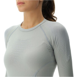 UYN Evolutyon langarm Funktionshirt Damen J914 - nautical grey/pearl/pearl L/XL