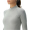 UYN Evolutyon langarm Funktionsshirt Damen J914 - nautical grey/pearl/pearl XS
