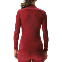 UYN Evolutyon langarm Funktionsshirt Damen R723 - sofisticated red/bordeaux/bordeaux L/XL