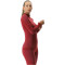 UYN Evolutyon langarm Funktionsshirt Damen R723 - sofisticated red/bordeaux/bordeaux L/XL