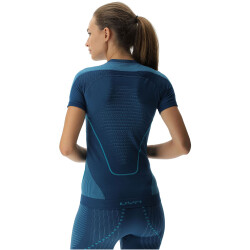 UYN Evolutyon Funktionsshirt Damen K950 - blue poseidon/peacock533/peacock533 XS
