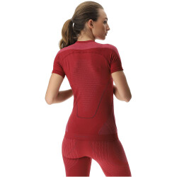 UYN Evolutyon Funktionsshirt Damen R723 - sofisticated red/bordeaux/bordeaux L/XL
