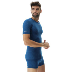 UYN Motyon 2.0 kurzarm Funktionsshirt Herren K662 - blue poseidon S/M