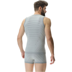 UYN Motyon 2.0 &auml;rmelloses Funktionsshirt Herren J851 - nautical grey XXL