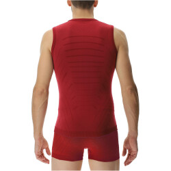 UYN Motyon 2.0 ärmelloses Funktionsshirt Herren R627 - sofisticated red L/XL
