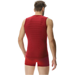 UYN Motyon 2.0 ärmelloses Funktionsshirt Herren R627 - sofisticated red L/XL