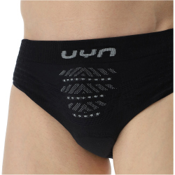 UYN Motyon gepolsterte Fahrradunterhose Herren B000 - black S/M
