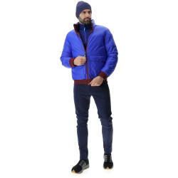 UYN Gemini Winter-Wendejacke Herren R764 - bordeaux/majorelle S