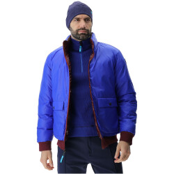 UYN Gemini Winter-Wendejacke Herren R764 - bordeaux/majorelle S