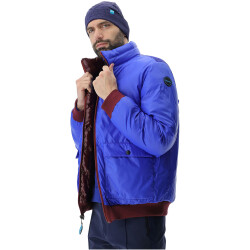 UYN Gemini Winter-Wendejacke Herren R764 - bordeaux/majorelle S