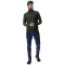 UYN Confident 2nd-Layer langarm Funktionsshirt mit Rollkragen Herren E479 - tactical green S
