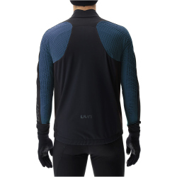 UYN Cross Country Coreshell Skijacke Herren K997 - blue poseidon/black/turquoise S